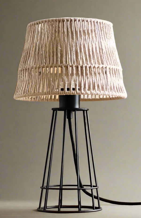 Jute Table Lamp