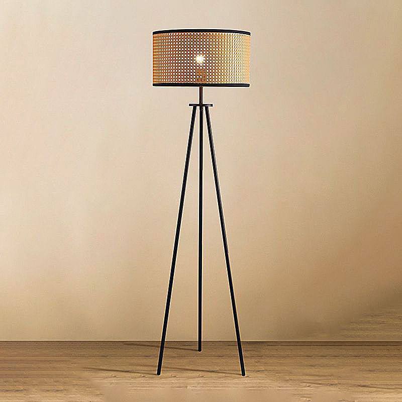 Rattan Floor Lamp