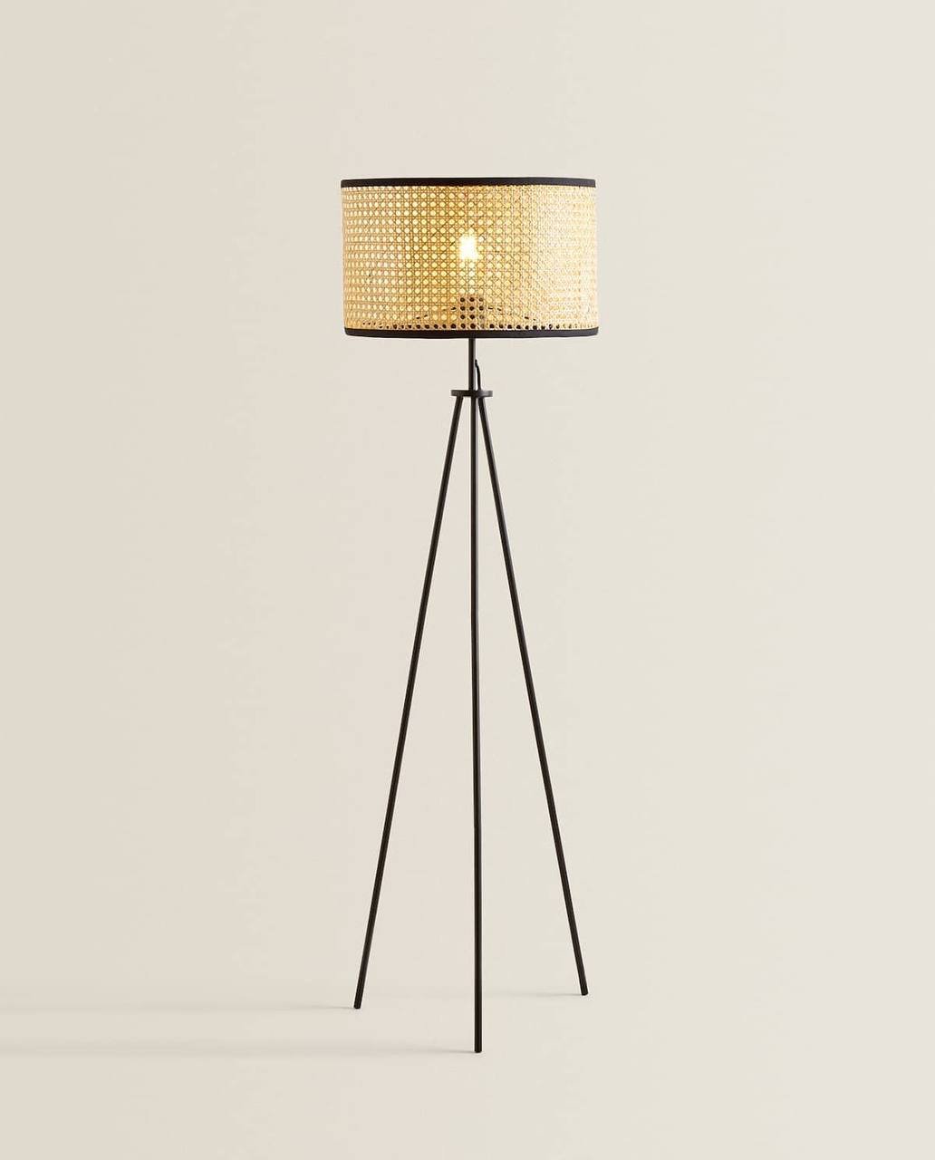 Rattan Floor Lamp
