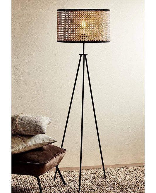 Rattan Floor Lamp
